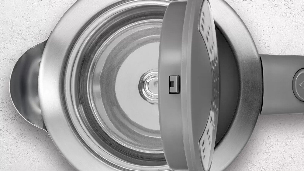 Czajnik BOSCH DesignLine przycisk otwieranie szeroki otwór