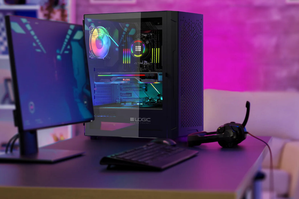 Obudowa LOGIC Aramis ARGB Filtry montaż aranżowania kabli panel