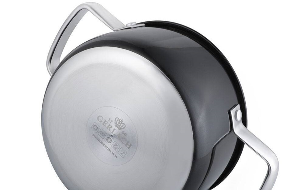 Zestaw garnków GERLACH Prime (6 elementow) szybkie przygotowywanie posilkow energooszczedne rozwiazanie technologia Full Induction
