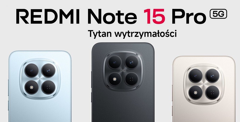 Smartfon XIAOMI Redmi Note 15 Pro 5G   kv lifestyle początek opisu sekcja nagłówkowa
