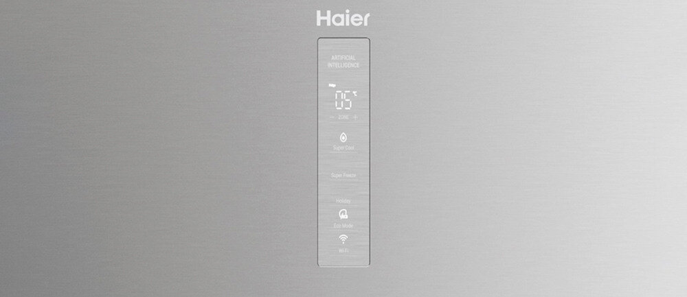 LODÓWKA HAIER HDPW5618CNPK wyświetlacz cyfrowy sterowanie zmiana ustawień panel