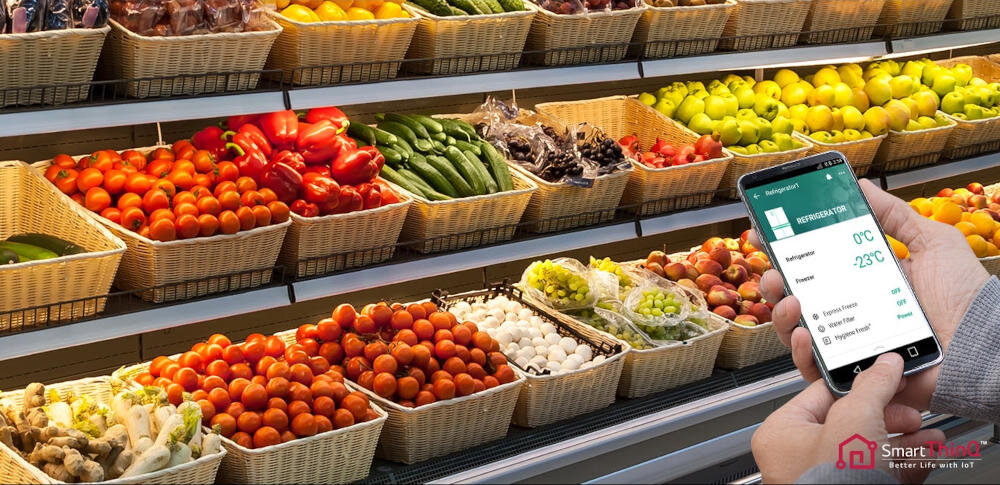 LG-GMX945MC9F chłodziarka zamrażarka sterowanie smartfon kontrola diagnozowanie