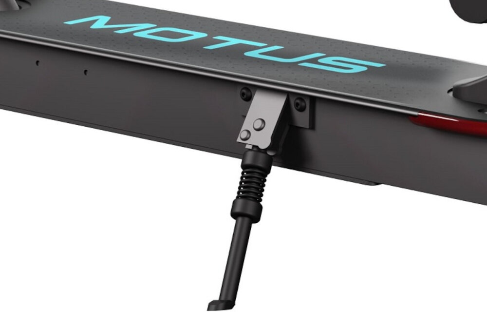 Hulajnoga elektryczna MOTUS Scooty 8.5 Lite Szary skladana wytrzymala nozka w centralnym punkcie ciezkosci