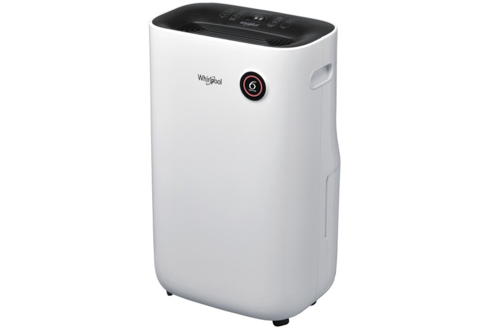 Osuszacz WHIRLPOOL DE20W5252 technologia szosty zmysl dostosowuje parametry swojej pracy 