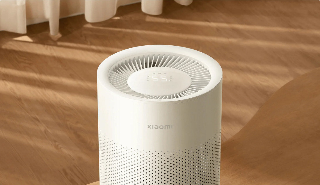Nawilżacz ultradźwiękowy XIAOMI Smart Evaporative Humidifier  łatwa obsługa ekran kształt kopuła