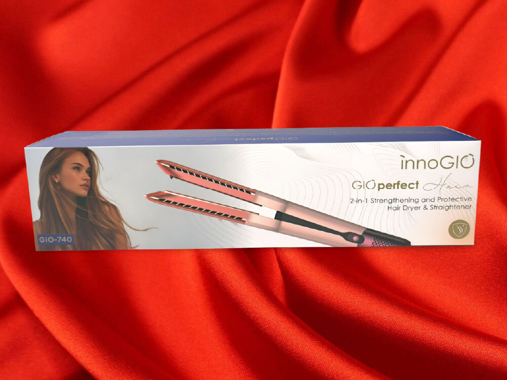 Prostownica Gioperfect Hair GIO-740 funkcje bezpieczeństwa Inteligentne funkcje ochrony łatwy w czyszczeniu filtr technologia Auto-Pause żywotność stylizacja ułatwienie