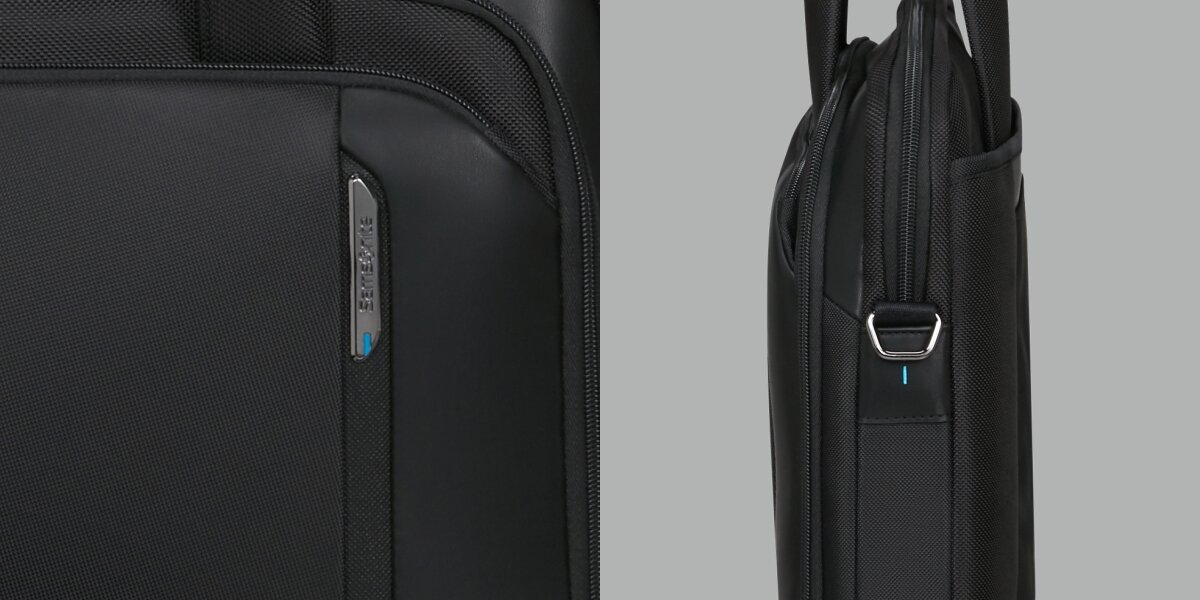 Torba na laptopa SAMSONITE Spectrolite 4.0 Slim 15.6 cali - Możliwości personalizacji, przywieszka do personalizacji