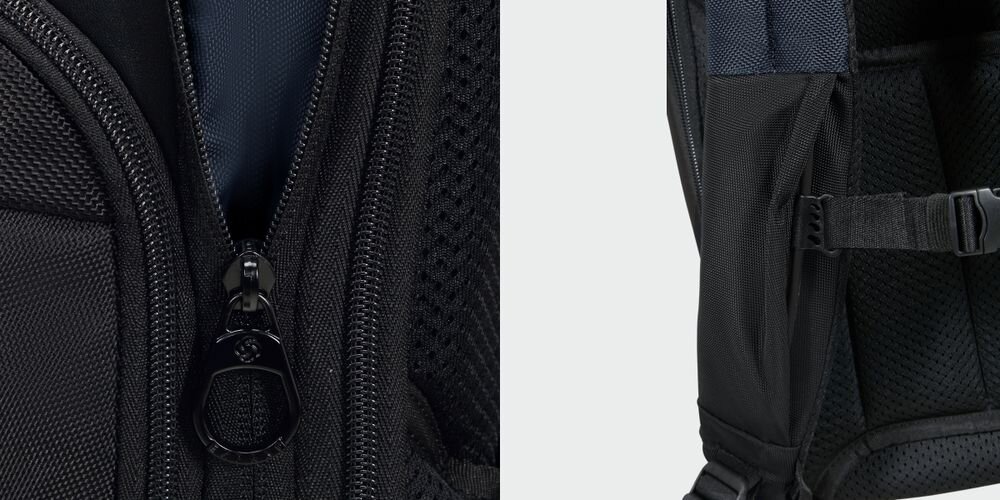 Plecak na laptopa SAMSONITE Spectrolite 4.0 15.6 cali - Dodatkowa przestrzeń bagażu, kadr na zamek plecaka