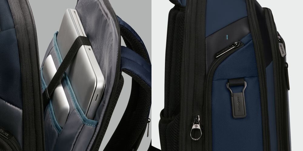 Plecak na laptopa SAMSONITE Spectrolite 4.0 15.6 cali - Ochrona laptopa i tabletu, komora na sprzęt, laptop oraz tablet umieszczone w plecaku