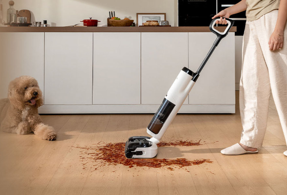 Odkurzacz TINECO Floor One S5 Max Moc ssania zbieranie kurzu, piasku, sierści oraz mokrych plam