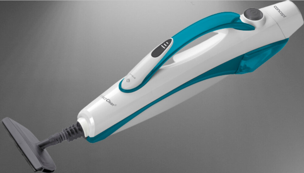 Mop parowy CONCEPT CP2000 Perfect Clean goraca para temperatura czyszczenie szybko wydajny przyjazny dla srodowiska bez chemii dezynfekcja