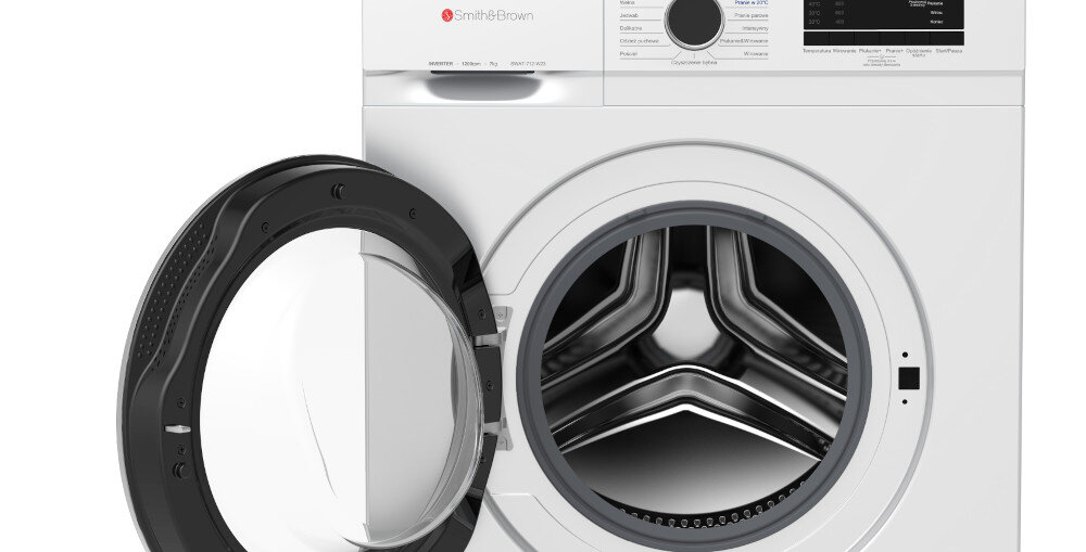 Pralka SMITH&BROWN SWAT-712-W23 Opóźniony start rozpoczęcie planowanie godzina czas