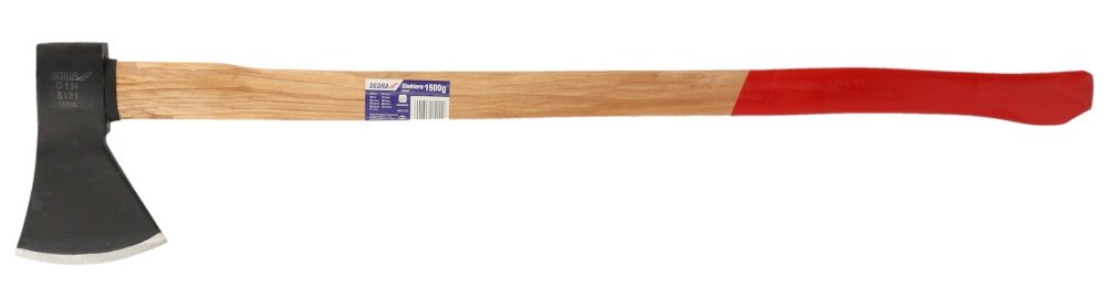 Siekiera uniwersalna DEDRA 13M804 1,5 kg do wymagajacychy zadan przygotowanie drewna na opal scinanie przygotowanie drewna na ognisko