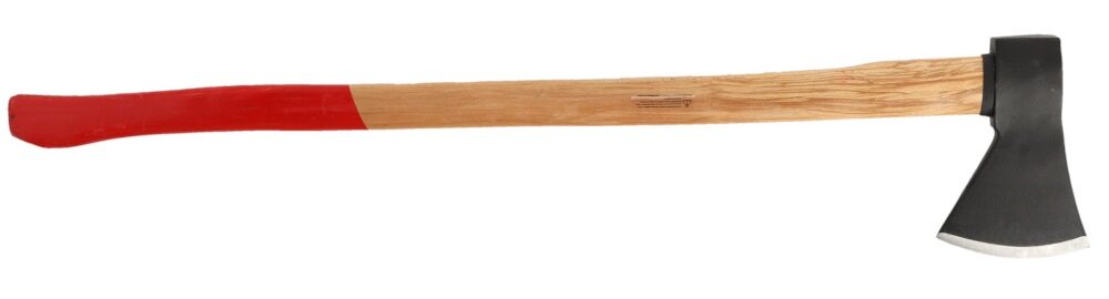 Siekiera uniwersalna DEDRA 13M804 1,5 kg trzonek ergonomiczny z wytrzymalego lakierowanego drewna bukowego wygodna przyjemna praca efektywna bezpieczna