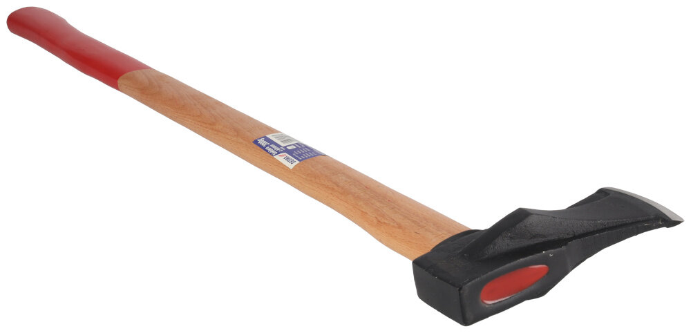 Siekiera rozłupująca DEDRA 13M809 2 kg trzonek ergonomiczny z wytrzymalego lakierowanego drewna bukowego wygodna przyjemna praca efektywna bezpieczna