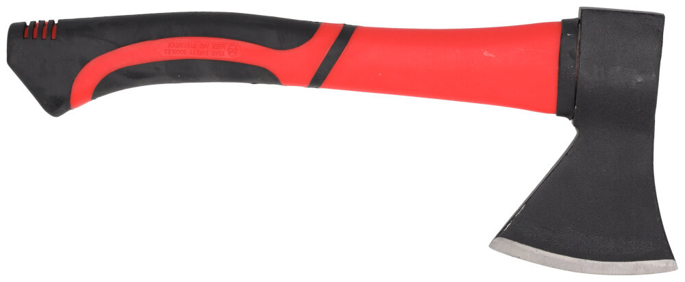 Siekiera uniwersalna DEDRA 13M810 0.6 kg trzonek z wytrzymalego wlokna szklanego trwalosc odpornosc na pekniecia i uszkodzenia antyposlizgowa powierzchnia uchwytu pewny stabilny chwyt wygodna efektywna bezpieczna praca