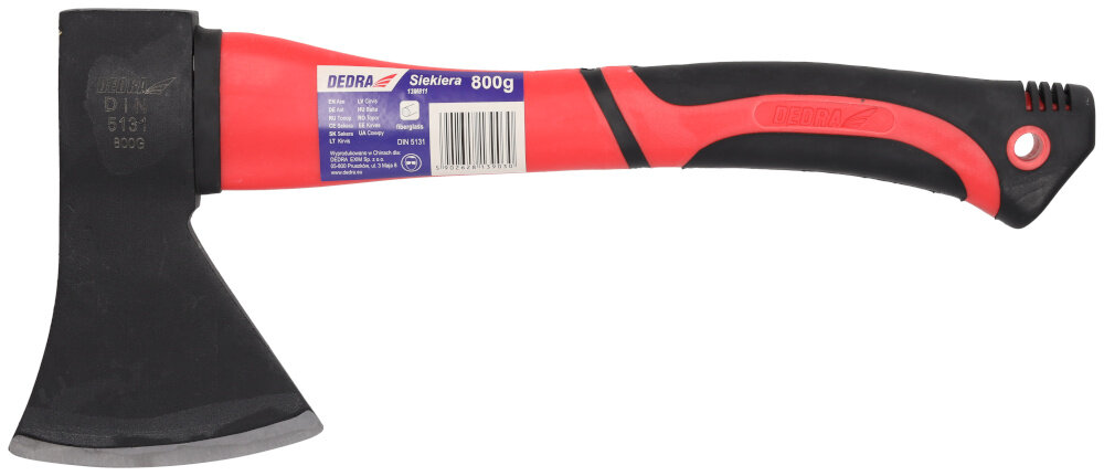 Siekiera uniwersalna DEDRA 13M811 0.8 kg wydajne narzedzie do rozlupywania drewna precyzja wygoda