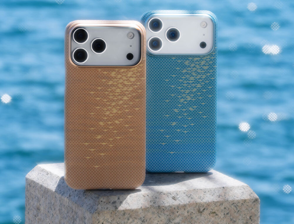 Etui PITAKA Ultra-Slim MagSafe wlokno aramidowe stal odpornosc zarysowania przebarwienia