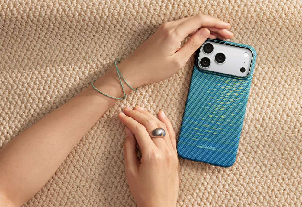 Etui PITAKA Ultra-Slim MagSafe wlokno aramidowe stal odpornosc zarysowania przebarwienia