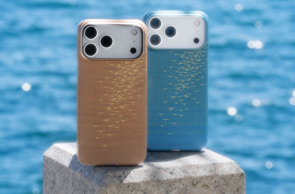 Etui PITAKA Ultra-Slim MagSafe wlokno aramidowe stal odpornosc zarysowania przebarwienia