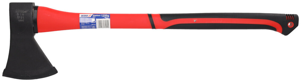 Siekiera uniwersalna DEDRA 13M813 1,25 kg do wymagajacychy zadan przygotowanie drewna na opal scinanie przygotowanie drewna na ognisko