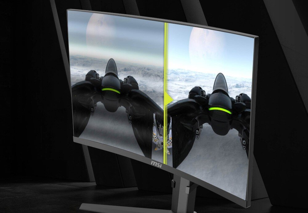 Monitor MSI MAG 275CQRF QD E2 27 2560x1440px 180Hz 0.5 ms [GTG] Curved ochrona wzroku migotanie niebieskie światło certyfikaty