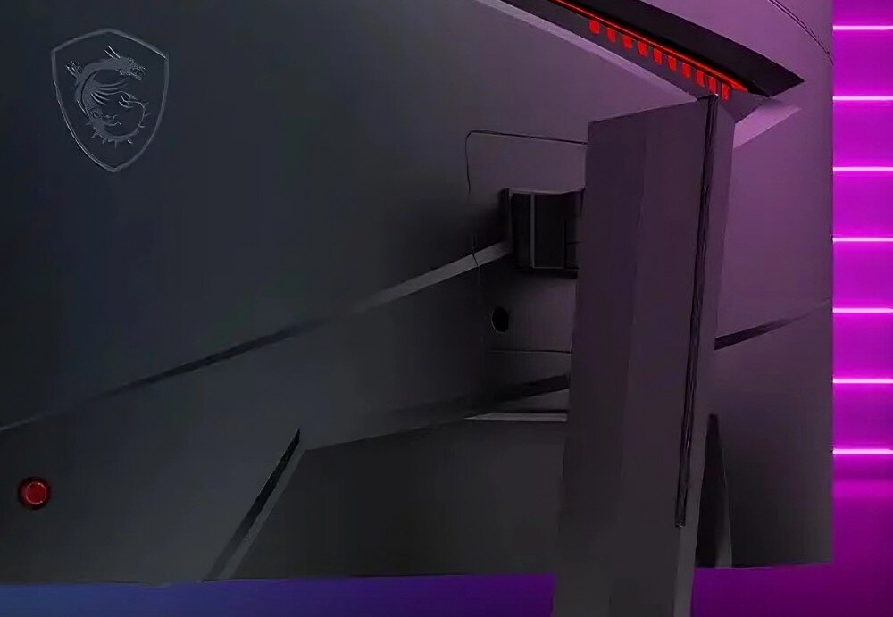 Monitor MSI MAG 275CQRF QD E2 27 2560x1440px 180Hz 0.5 ms [GTG] Curved podstawa regulacja nachylenie obrót mocowanie VESA