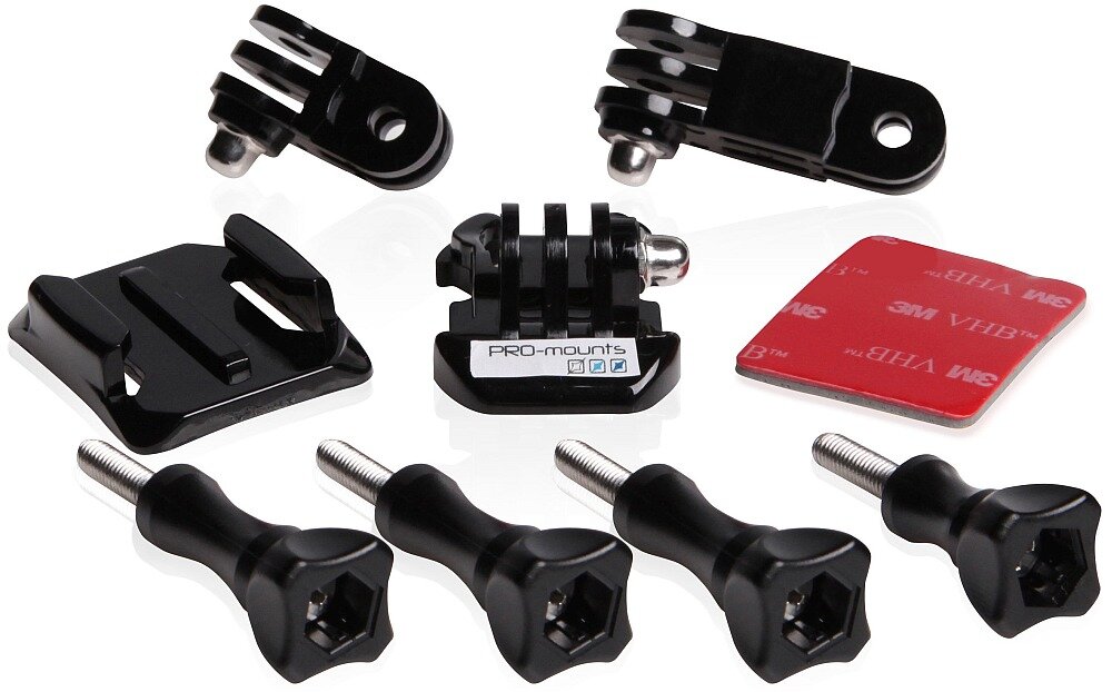 Mocowanie HAMA boczne na kask kamera sport gopro