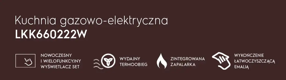 Główne funkcje kuchni wolnostojącej Electrolux