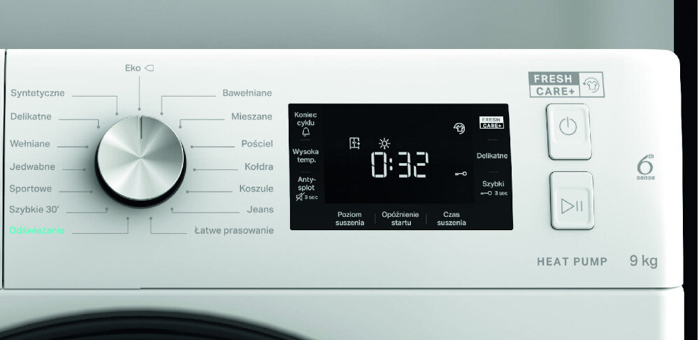 Suszarka WHIRLPOOL cykle