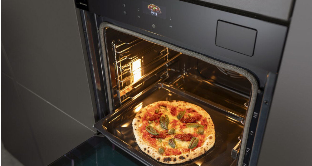 Piekarnik HISENSE BAS614P8B Prawdziwy smak i właściwości pizzy włoskie dania szybkie pieczenie 320 stopni