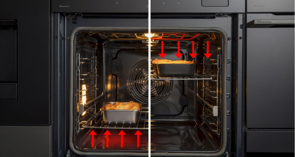 Piekarnik HISENSE BAS614P8B podwójny ruszt 