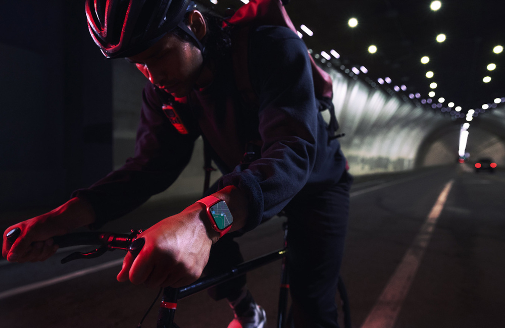 SMARTWATCH APPLE WATCH SERIES 7 aplikacja wallet