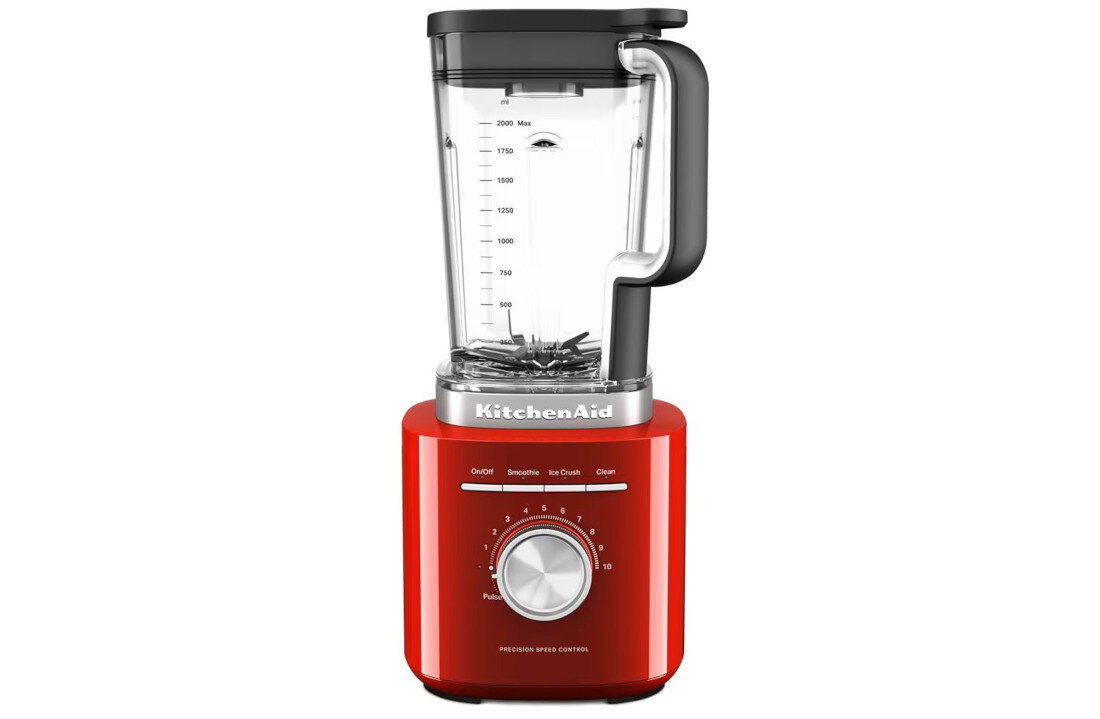 Blender kielichowy KITCHENAID Pure Power Czerwony komfort użytkowania Solidna konstrukcj pewne ustawienie urządzeniaa wygoda posiłki