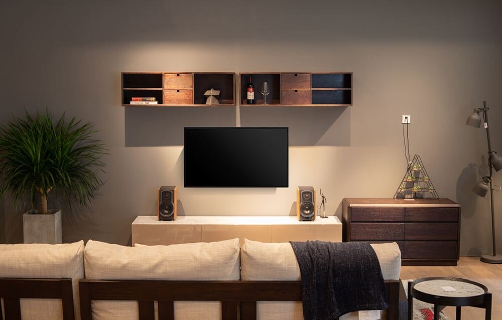 Głośniki EDIFIER S1000 MKII Brązowy technologie muzyka tony wysokie nieskie sygnał próbkowanie