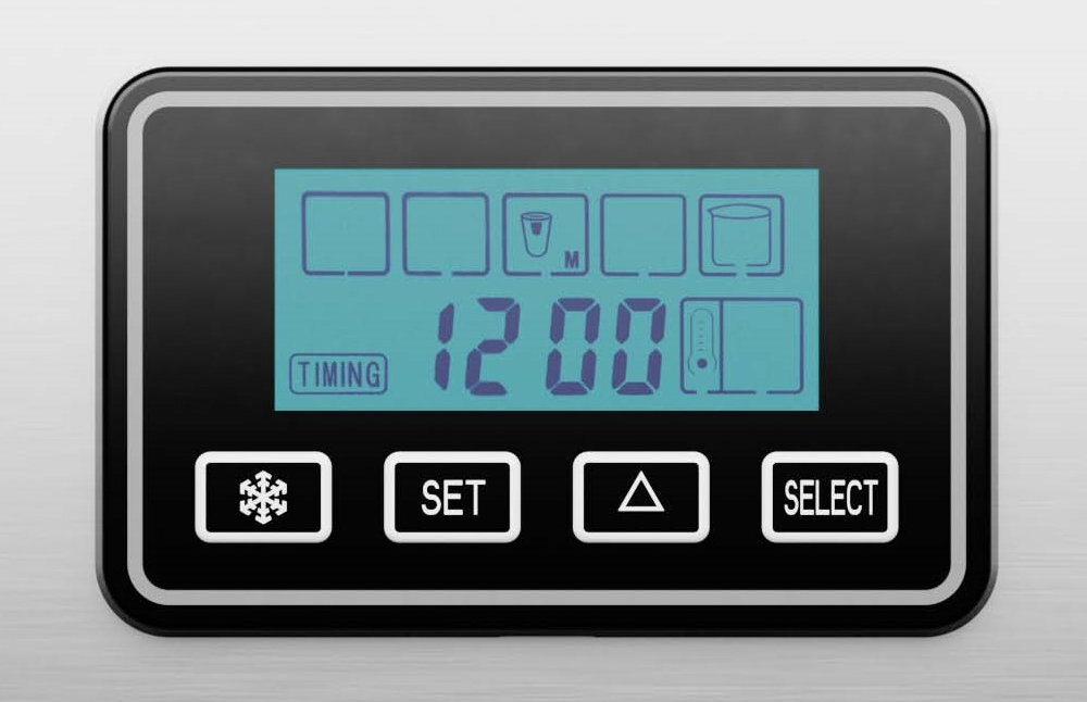 Kostkarka do lodu GÖTZE & JENSEN IM901X obsluga panel sterowania