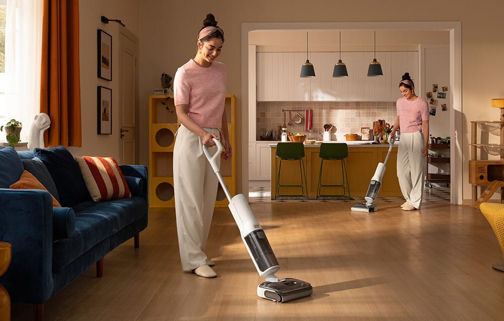 Odkurzacz ROBOROCK F25 RT Morph C lifestyle sprzątanie prezentacja wizualizacja wygląd