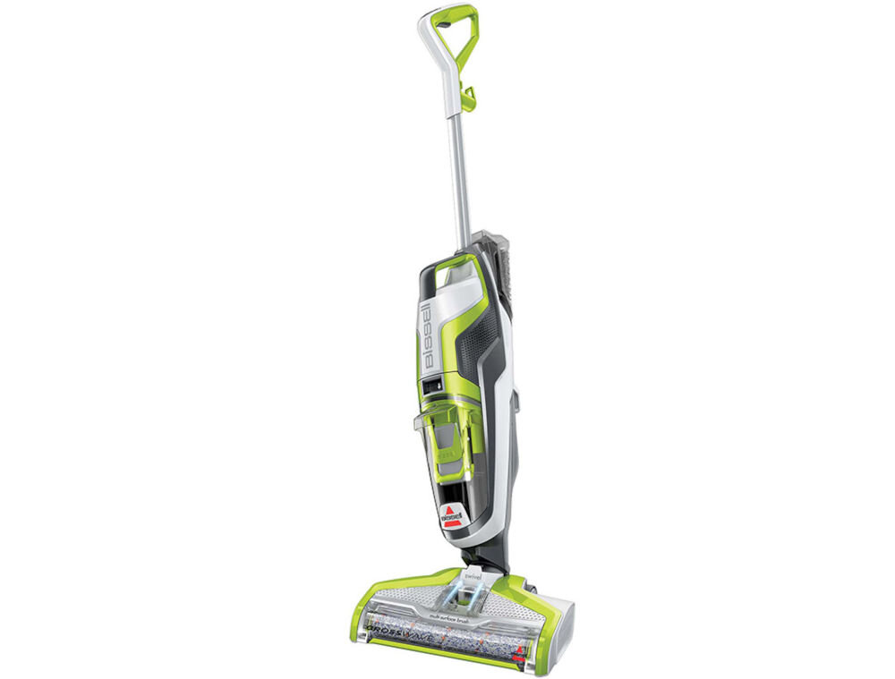 Odkurzacz BISSELL Crosswave Professional 17134 przewodowy moc różne powierzchnie moc ssania obrotowa szczotka system LED 