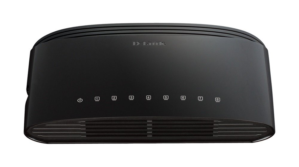 Switch D-LINK DES-1008D Front