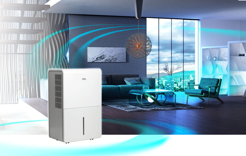 Osuszacz TCL DEM50EB Komfort oraz przeznaczenie cicha praca 46 dB