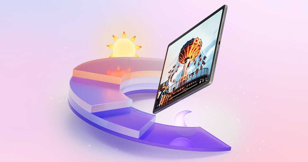 Tablet LENOVO Idea Tab Plus Ośmiordzeniowy procesor MediaTek D6400 Cztery głośniki z technologią Dolby Atmos High-Res Audio bateria o pojemności 10 200 mAh