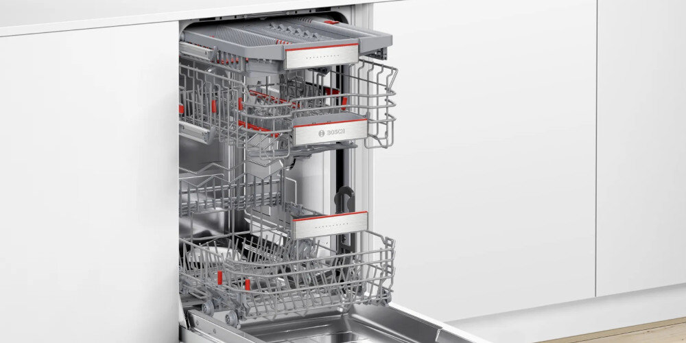 Zmywarka BOSCH SPV6YMX08E VarioFlex system koszy składane elementy pojemność komplety naczyń