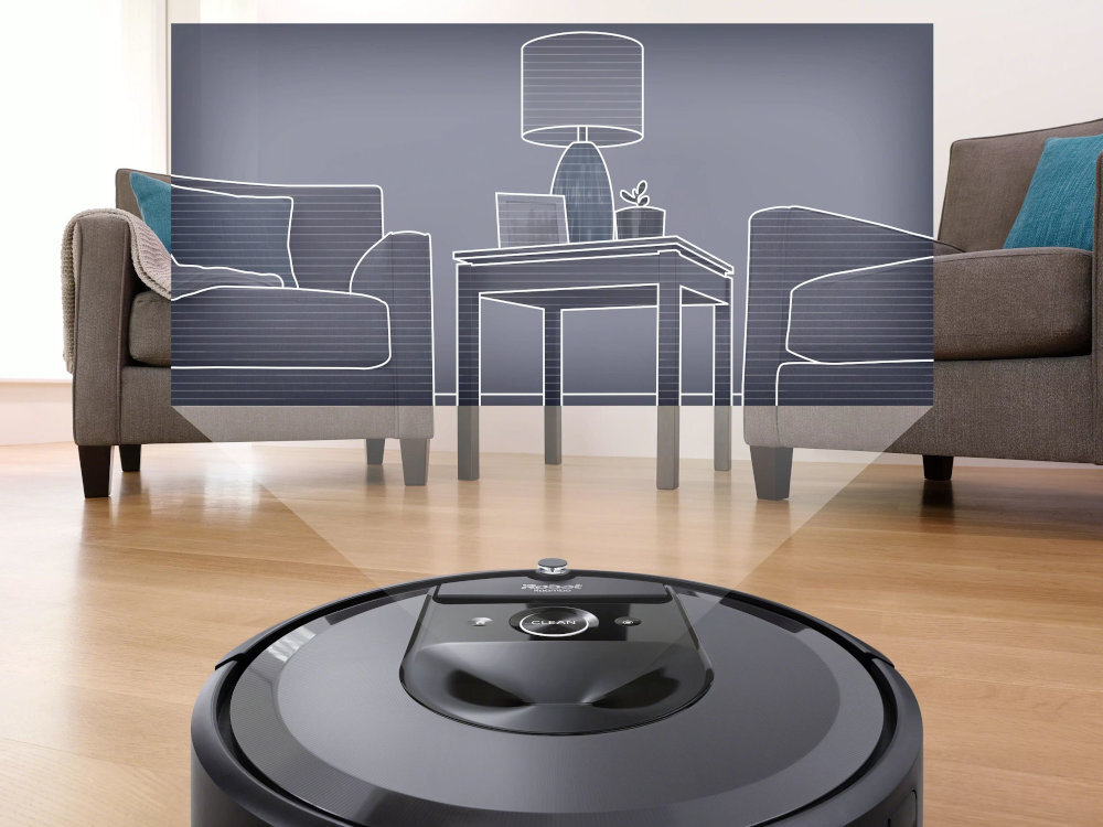 Robot sprzatajacy IROBOT Roomba I7+ (I755840) Technologia VSLAM