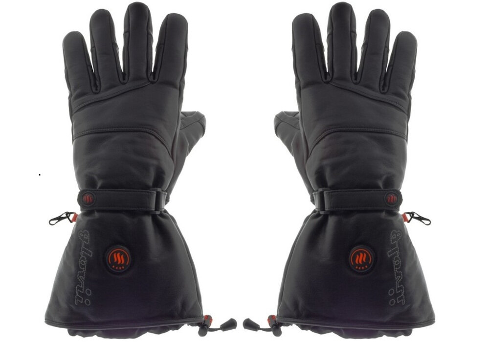 Podgrzewane rękawice GLOVII GS5L (rozmiar L) Czarny Włókno węglowe emisja fal podczerwonych element grzewczy