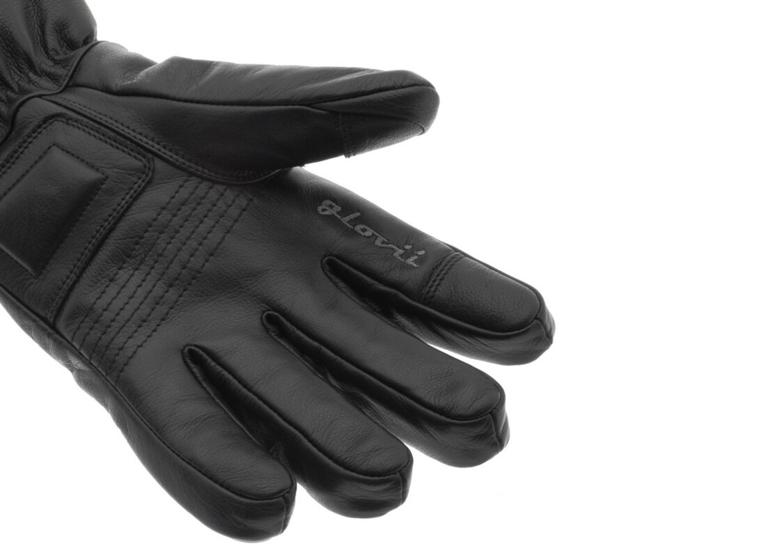 Podgrzewane rękawice GLOVII GS5L (rozmiar L) Czarny wysoka jakosc naturalna skora bydleca izolacja termiczna tkanina Thinsulate