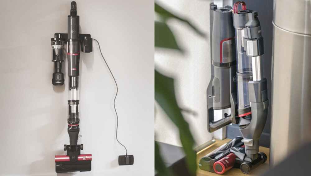 Odkurzacz HOOVER HFX20H 011 przechowywanie pion uchwqyt