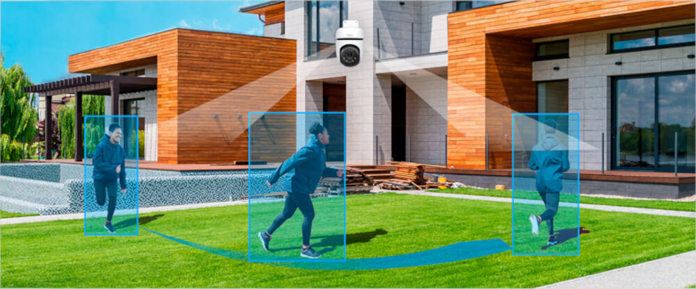 Kamera TAPO C510W śledzenie ruchu, funkcja powiadomień