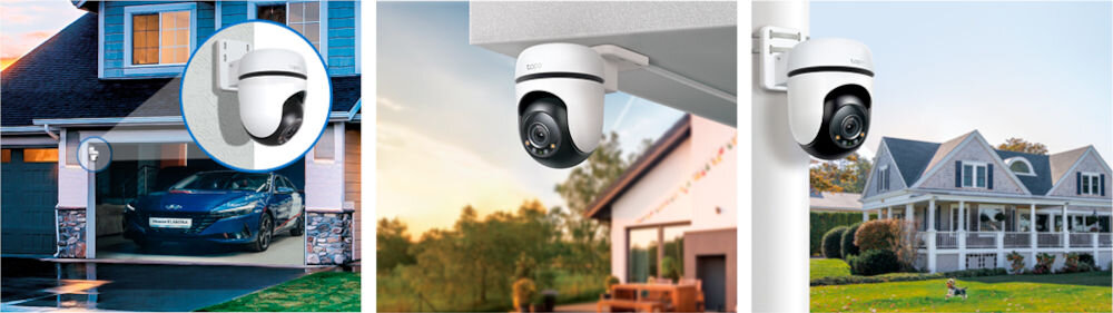 Kamera TAPO C510W odporna na wodę i kurz, ip65