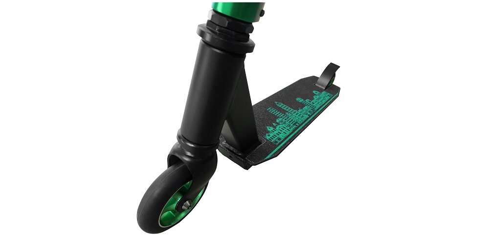 Hulajnoga INDIANA X3 Czarno-zielony podest