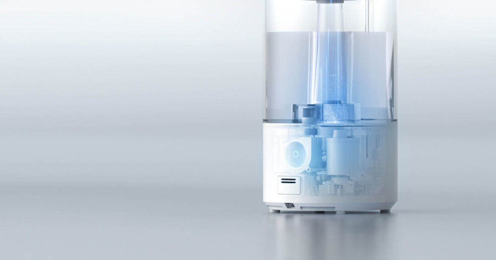 Nawilzacz ultradzwiekowy XIAOMI Mi Smart 2 EU pojemnosc 4,5l czas pracy zbiornik